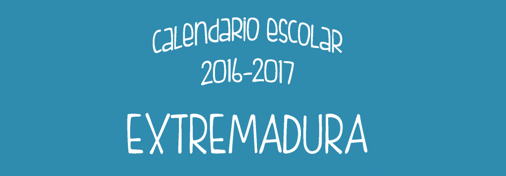Calendario Escolar Extremadura