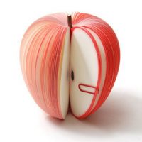 bloc notas manzana