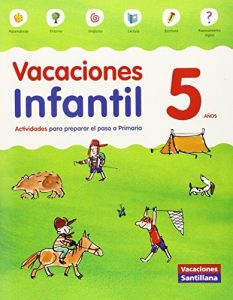 cuaderno VACACIONES 5 INFANTIL