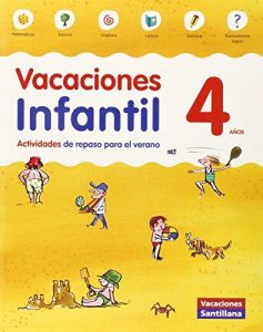  cuaderno VACACIONES 4 AÑOS INFANTIL